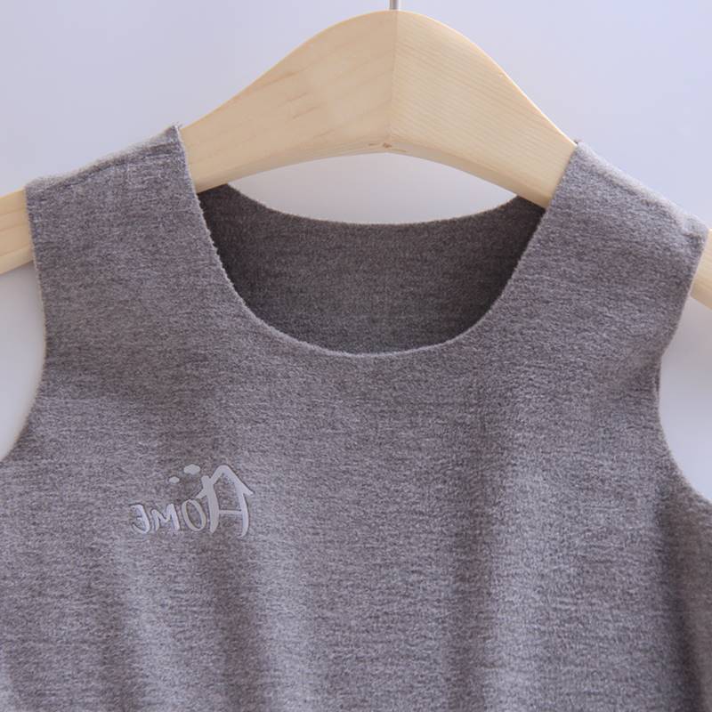 Sốt de boy nhung vest hai mặt con da lộn ấm không bị kèm ngay bên trong bé lỏng lẻo giáp bé cộng với nhung mùa xuân.