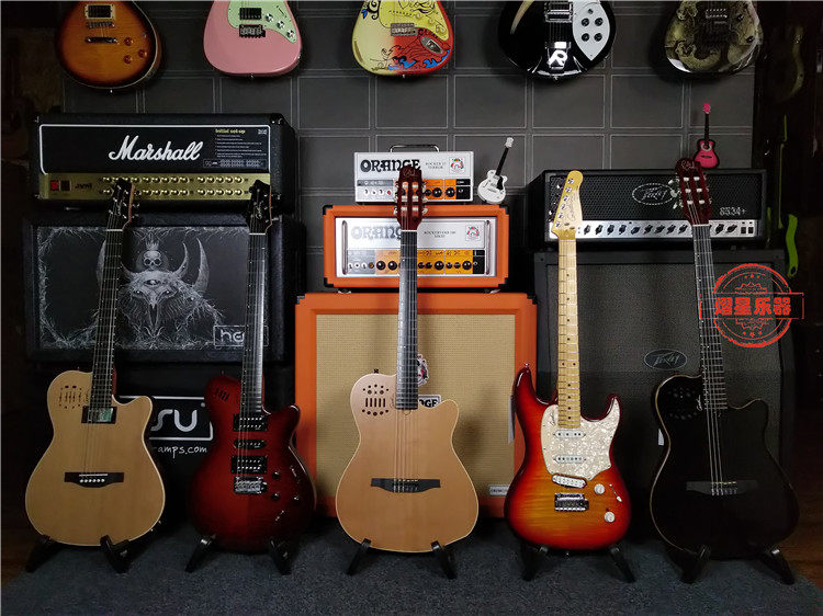 Bakelite dual-purpose electric guitar godin Canada high-end handmade ACS SA Slim A6 Ultra Encore - Taobao