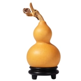 Маленькая тыква рука в траве золотая золотая натуральная плазма Бабао играет в подвесных тыкдах, играя в тыкв