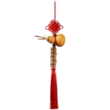 Пять императоров монета с двери до двери натуральной тыквы подвеска подличная дверь гостиной автомобиль китайский узел открывает маленькую тыкву орнамент