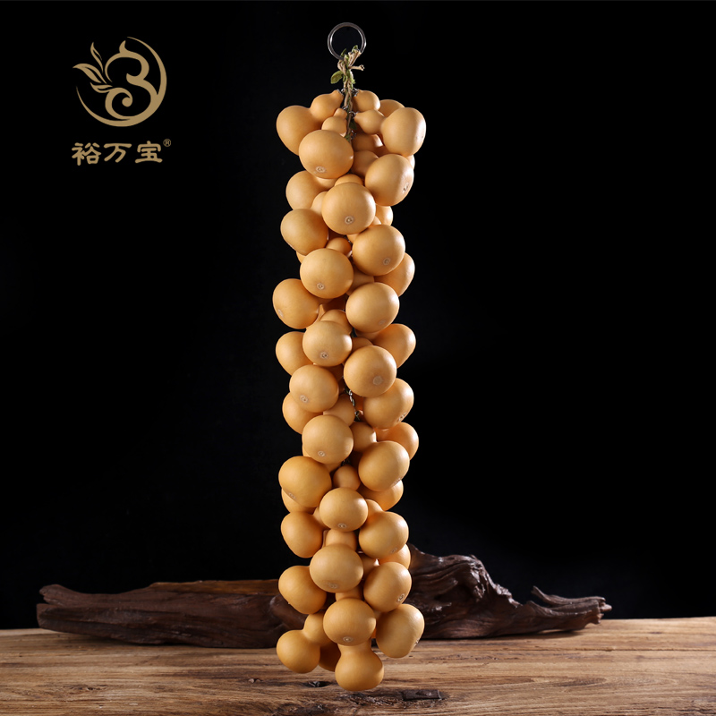 Natural gourd pendant hand-twisted small gourd living room porch bedroom office company home decoration real gourd string