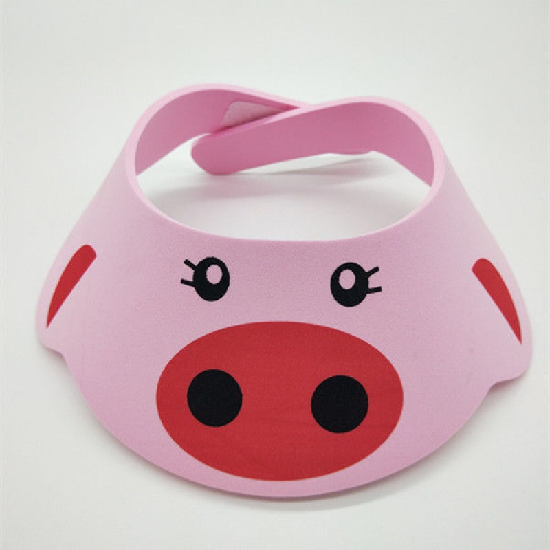 Small optional velcro Adjustable shampoo cap Bath cap for children Plus thickened firm shampoo cap for babies