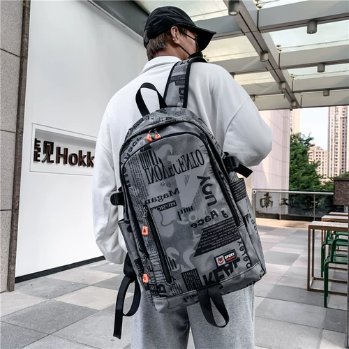 Рюкзак для путешествий, трендовая брендовая сумка, вместительный и большой ноутбук для отдыха, ранец