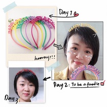Bake cake adult goddess beautiful girl happy birthday hair hoop net red party dessert table girl headgear accessories