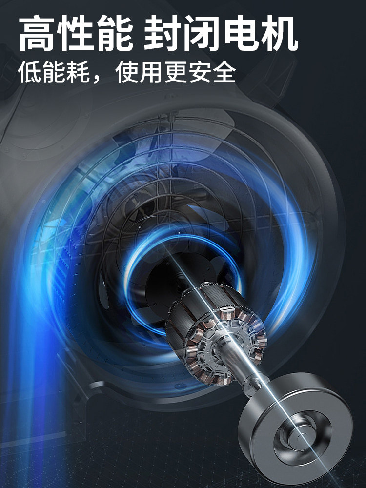 Installation-Free Exhaust Fan, Small Range Hood Exhaust Fan, Powerful Kitchen Exhaust Fan, Mobile Barbecue Exhaust Fan