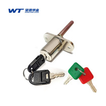 Interlocking lock office table movable short cabinet one lock 3 drawer lock desk three interlocking file cabinet side lock