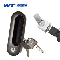 Wantong WT9966 with lock core clasp file cabinet plastic clasp combination lock locker handle with lock embedded