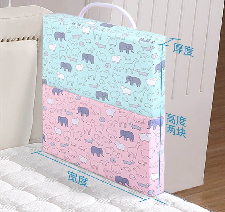 Children's bedside guardrail baby sleep anti-fall baby 2 meters 1 8 bed fence one side can be folded on one side