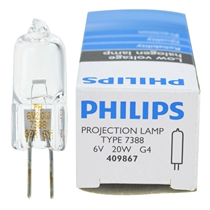 NIKON Nikon E100 E200 microscope light source 7388 6V20W halogen bulb made in Germany