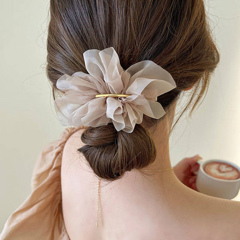 Super-Fairy Chisplens Flowers Hair Clamp Female Summer After Headlines Clamp Headlines