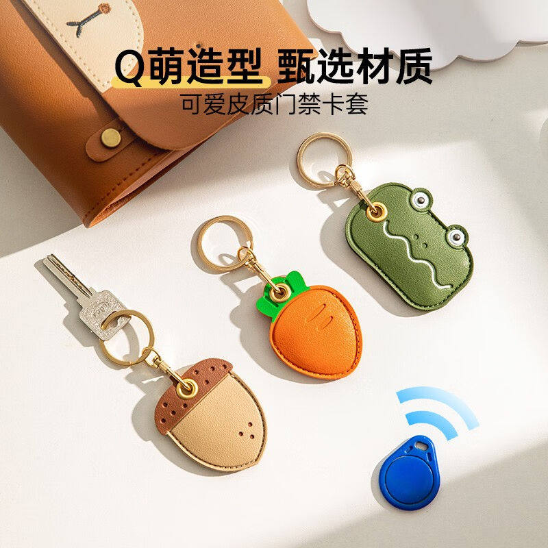 Youli Student Card Set Key Closed Key Closed Household Anti-theft Door Elevator Card Protection Card Package Frog