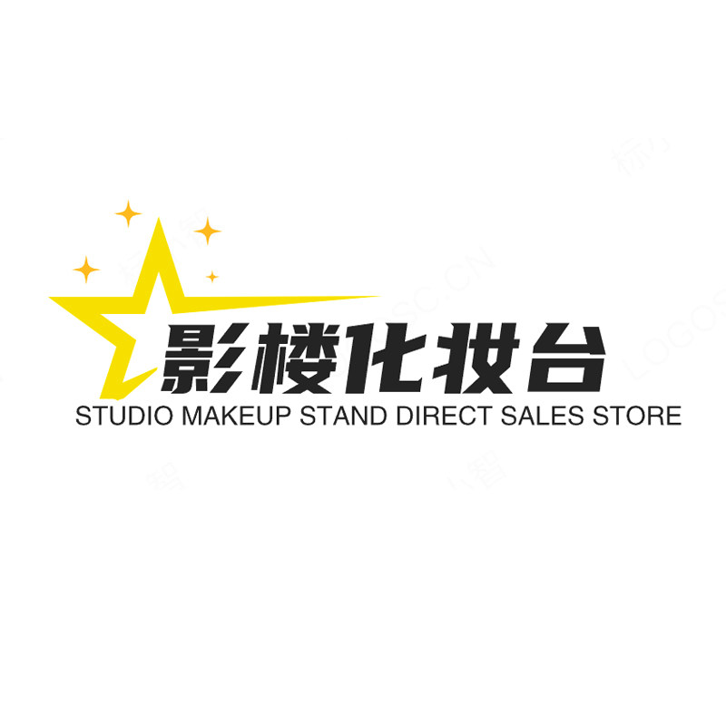 影楼化妆台直销店的LOGO