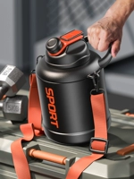 Зимний вместительный и большой стакан, чайная чашка, термос из нержавеющей стали, портативный чайник, трубочка со стаканом