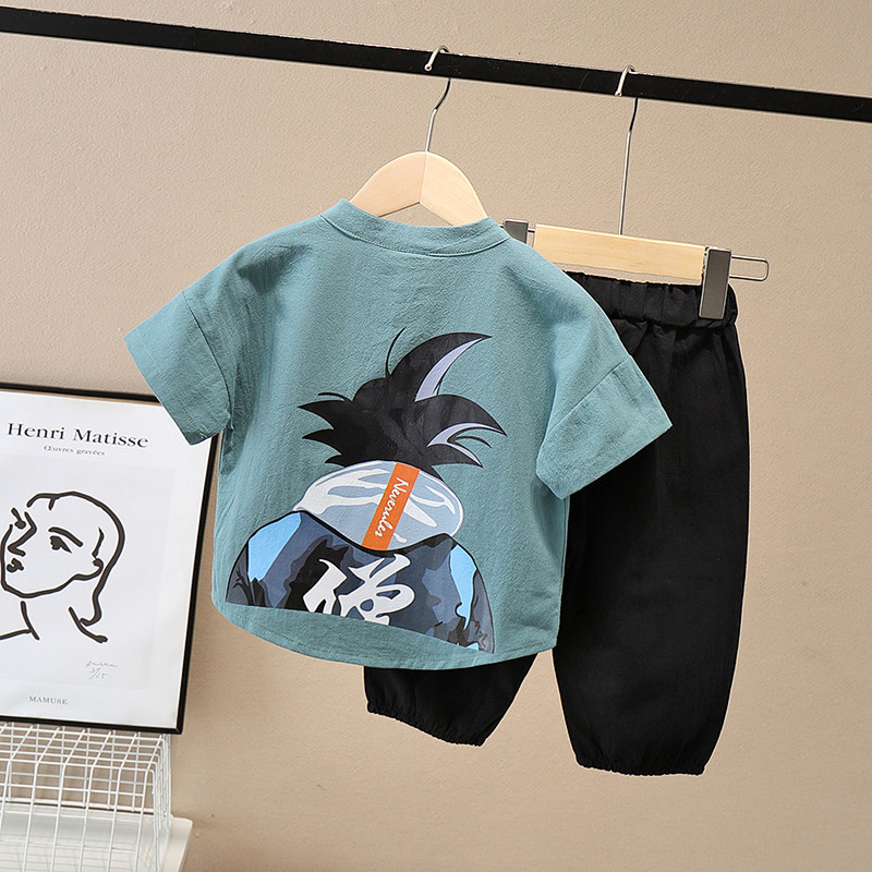 Boys dress up Summer Summer Kids 2 year old boy short sleeve 3 boy clothes