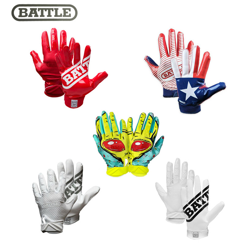 American rugby gloves BATTLE rugby takeaway technical bits glove children adult batterball glove