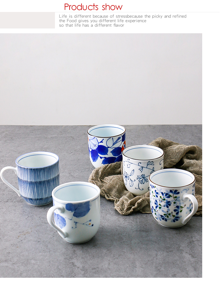 The fawn field'm ceramic cups little pure and fresh and Japanese imported from Japan and wind keller cup tea cups