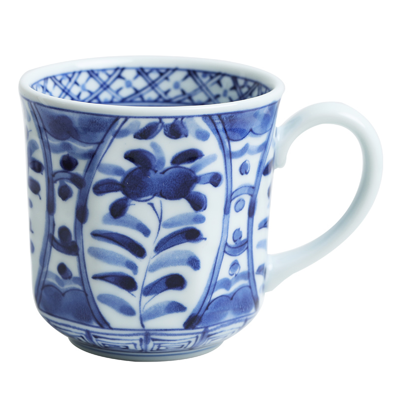 The deer field'm ceramic tea sets imported from Japan Japanese blue winds hall mark cup ceramic cups with handle cup