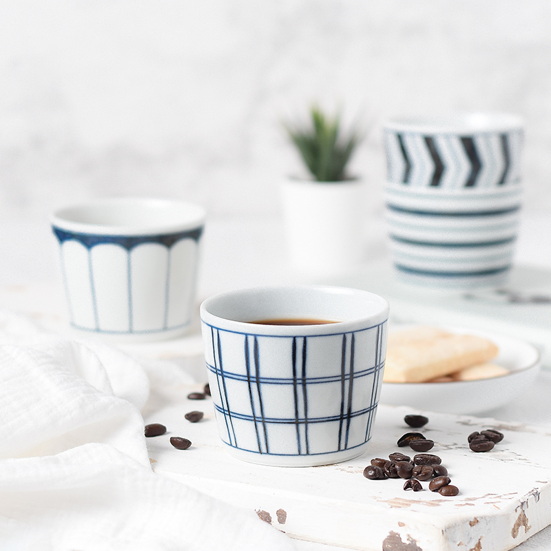 The fawn field'm Japan imported ceramic cup buckwheat cup bowl pozzo's burn Japanese rice bowl cups