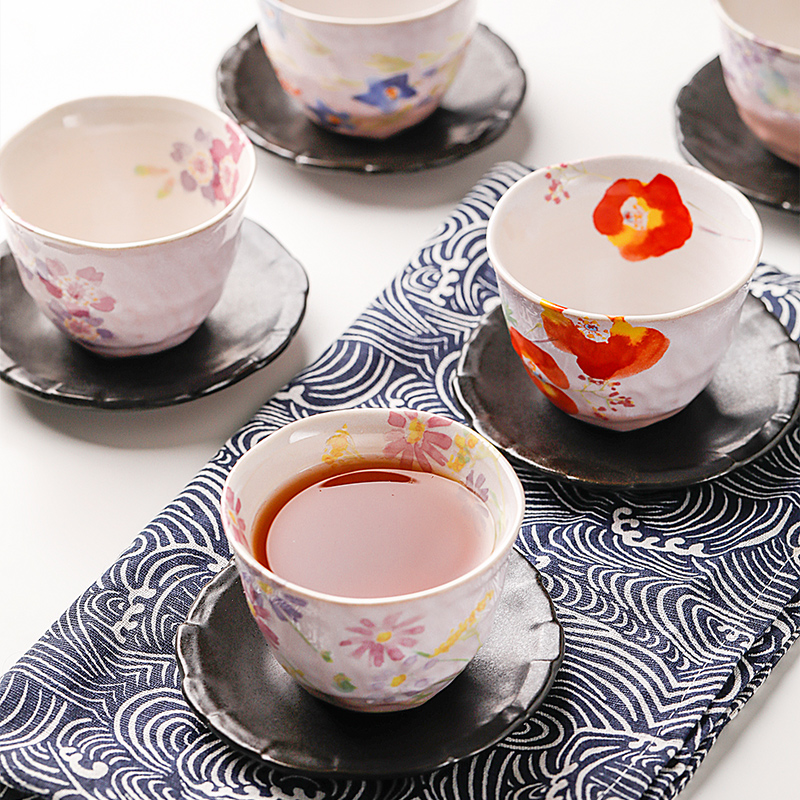 Fawn field'm out of Japanese imported from Japan and ceramic cup saucer scented tea tea set gift boxes