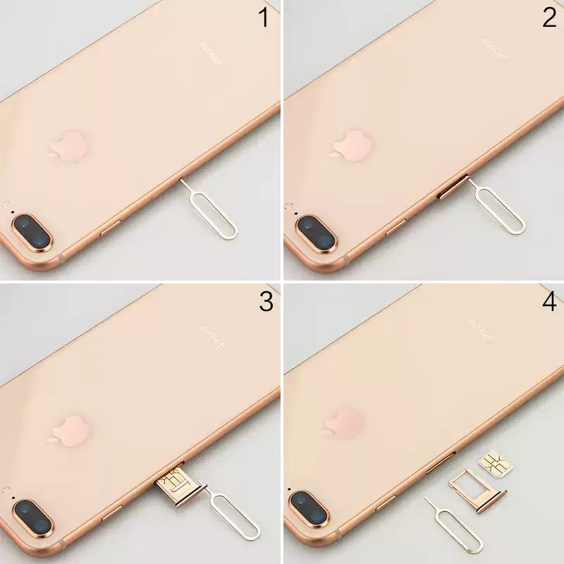 [Pack of 20] Sim Card Ejector Pin Suitable for Apple, Vivo, Xiaomi, Oppo, Samsung, Iphone, Huawei, Portable Card Remover, Universal, Meizu, Personalized