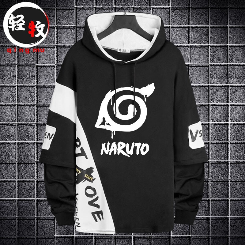 Naruto Uchiha Naruto New Hooded Sweatshirt Unisex Clothing Trendy Casual Loose Long-Sleeve Hoodie Cotton Naruto Uchiha Naruto New Hooded Sweatshirt Unisex Clothing Trendy Casual Loose Long-Sleeve Hoodie Cotton