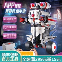 Intelligent programming electric remote control building block robot Adult difficult assembly model toy car legao