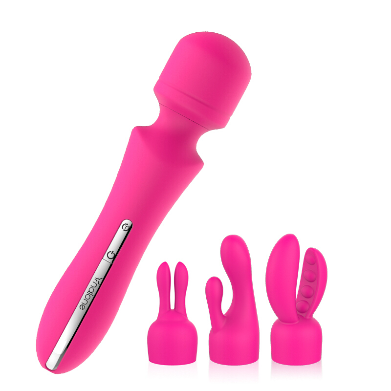 Nolan Shaking Core Rechargeable AV Stick Female Masturbation Device G-spot Shaking Heart Vibrating Penis Vibrating Stick Adult Sex Toys