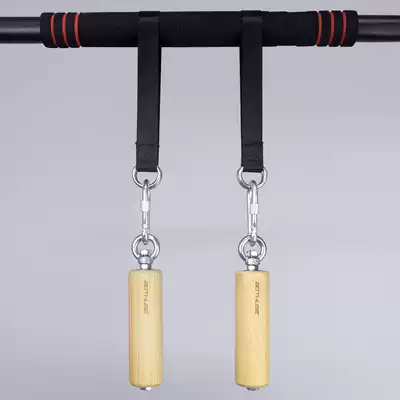 Front level training, grip ball, lift up rock climbing assist exercise arm muscle finger wrist wooden cylinder strength bar