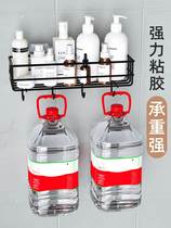 Small shelf for new products Home put stuff free of perforated walls washroom Bathroom Kitchen Shelf Shelving Wall hanging wall