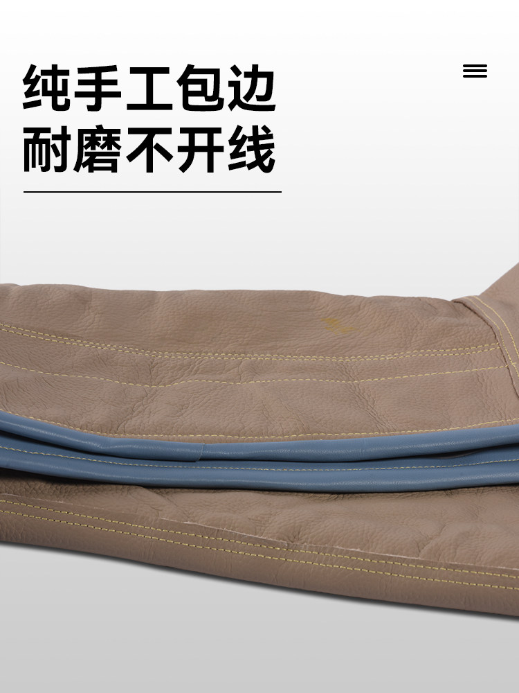 Anti-Snake Bite Leg Protectors, Knee and Foot Binding, Thickened Cowhide, for Outdoor Use in Wilderness, Anti-Bite and Puncture Protection, Dog Training, Snake Farm, Outdoor Protection