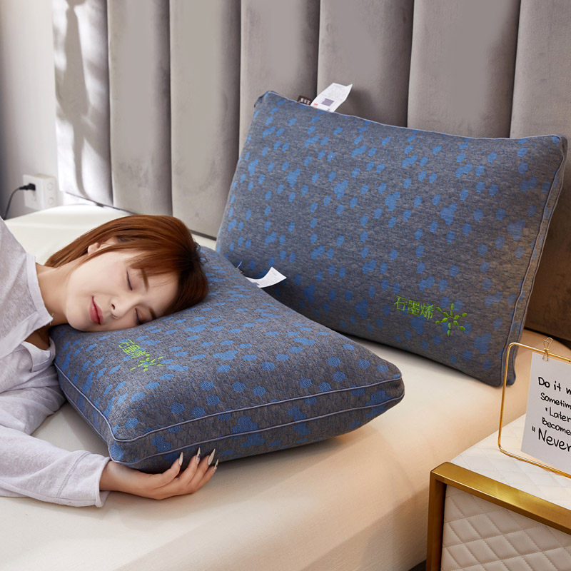 Pillow Hard Pillows Solid Sleep Sleep Aids for Sleeping Aids Drop Pillows Special High Hard Not Collapse for Elderly Dormitory Men