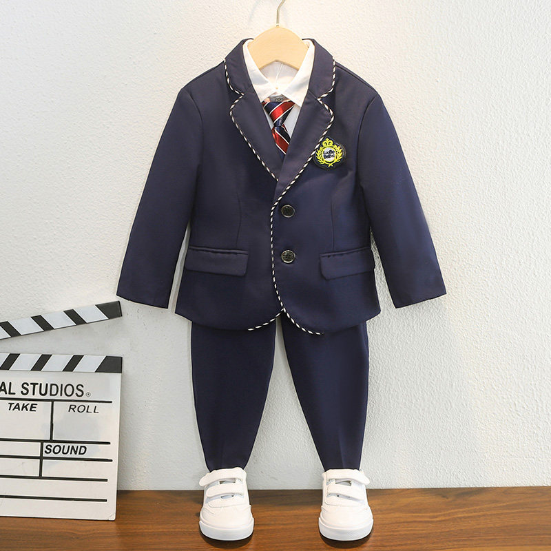 Children's dress Boys kindergarten suit British choral Show suit for girls's college, feng Chung suit