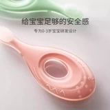 Детская зубная щетка для тренировок, мягкая оральная гигиеническая обучающая силиконовая щетка для правильного прикуса, 0-1-2-3 лет