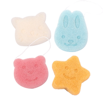 Baby bath sponge sponge sponge sponge magic tool baby konjac puff childrens bath ball puff cotton newborn products