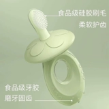 Детская зубная щетка для тренировок, мягкая оральная гигиеническая обучающая силиконовая щетка для правильного прикуса, 0-1-2-3 лет