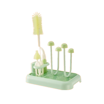 Bottle cleaning brush rack drain rack set baby drying rack water filter stand storage rack storage rack artifact
