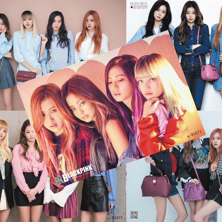 Купить Blackpink плакат 2020 совершенно новый звезда периферия hd фото ...