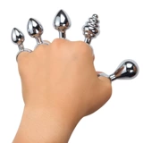 SM Альтернативные металлические конические кольцевые кольцо анальная штепсельная штепсельная вход для новичка для расширения анальной точки точки на заднем дворе Мужчины и женщины мастурбация геев