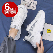 2022 New summer breathable mens shoes and Korean edition trend running mesh sports casual daddy in tide shoes