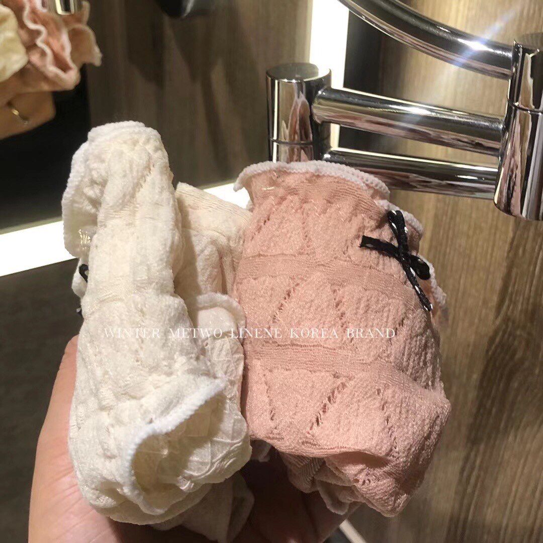 Shantou Municipal Chaoyang District Gu Rao Cayi Knitting Inner Garment Factory Cream Cloud panties women's day department mid-waist