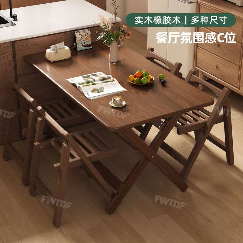 Laptop Stand, Bed Table, Solid Wood Folding Table, Dining Table, Rectangular Table, Eating Table, Square Table, Folding Gaming Table
