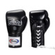 Thai Fairtex Boxing Lace-Up Gloves with Straps for Muay Thai Fighting, Martial Arts, and Sandbag Training, Suitable for Both Men and Women