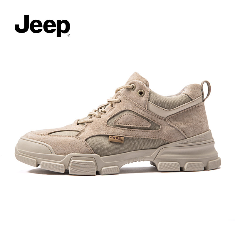 jeep Jeep men's shoes 2020 new spring low top casual all-match sports daddy shoes outdoor tooling Martin boots