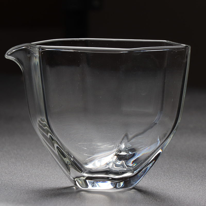 Bland a heat-resistant glass fair cup tea sea sub-tea-tea-soup transparent cup high-temperature-resistant tea-way accessories