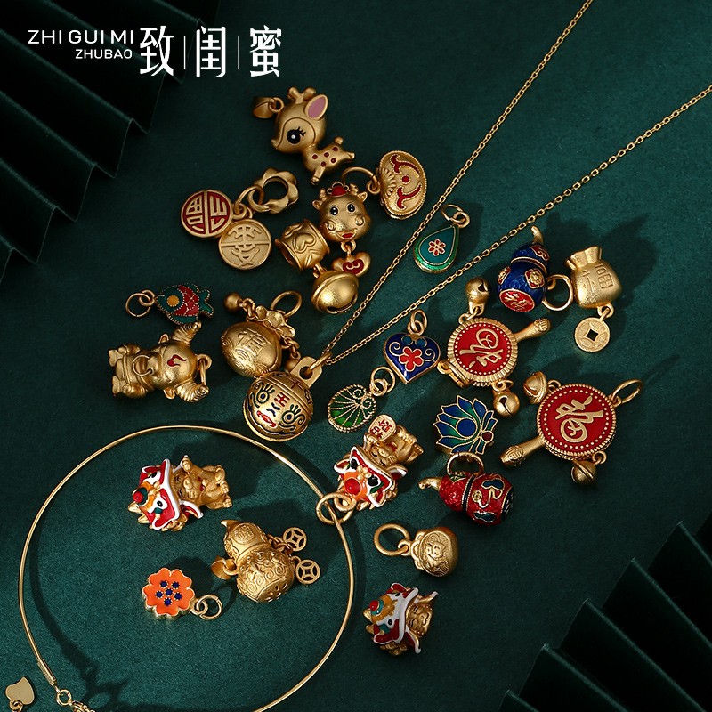 Ancient gold beads scattered beads sand gold transport beads diy bracelet accessories hand strings with beads sand gold accessories septum bell