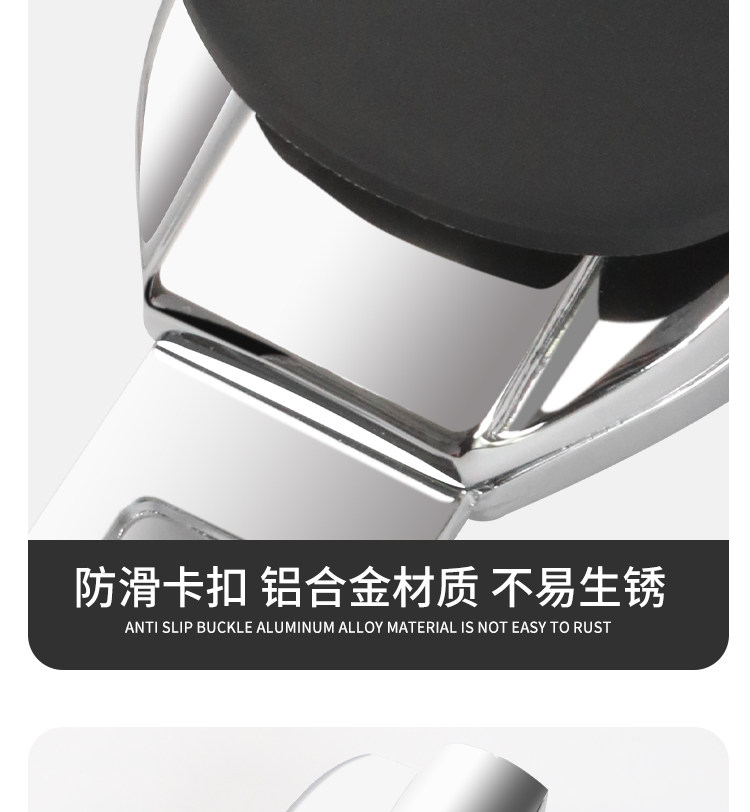 Car Safety Seat Belt Buckle Extension Connector Alloy Adjustable Fixed Anti-Neck-Strangling Safety Rope Buckle