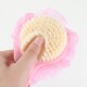 Korean-Style Double-Sided Bath Brush with Long Handle and Bath Sponge Ball for Back Scrubbing, Soft Bristles, Large Size, Exfoliating Tool