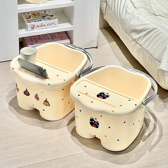 Japanese Health Foot Bath Bucket, Steam Bath for Calves, 2026 New Model, Household Use for Children and Adults, Thickened Plastic Foot Bath Basin