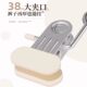 Japanese trousers special hanger for home hanging clothes thickened and enlarged stainless steel seamless storage artifact hook with clip