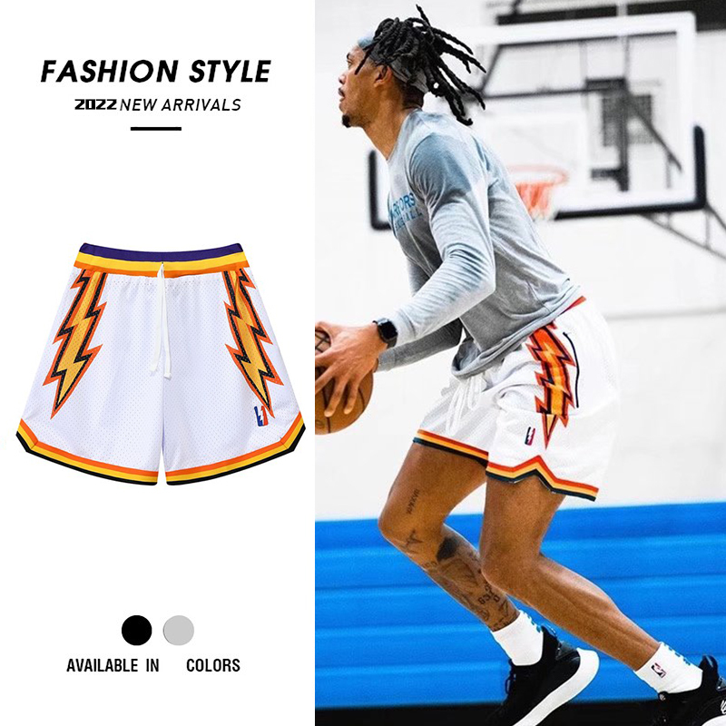 Golden State Warriors Curry Style Basketball Shorts Sports Shorts American Training Casual Breathable Summer Street Loose Fit